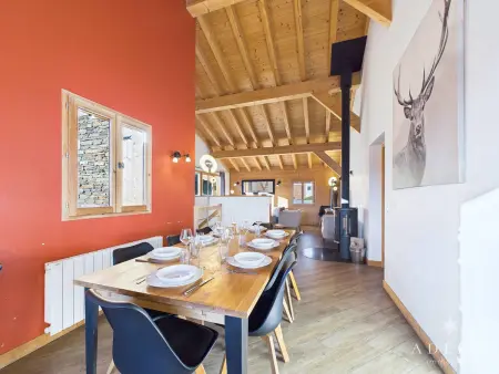 Chalet moderne, jacuzzi, sauna, 12 pers, proche pistes - Photo 5