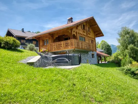 Chalet moderne avec jacuzzi, animaux admis, Morillon - Photo 20