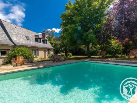 Gîte accueillant avec piscine chauffée à partager, près d'Angers, idéal pour vacances en nature - Photo 21
