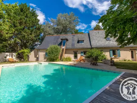 Gîte accueillant avec piscine chauffée à partager, près d'Angers, idéal pour vacances en nature - Photo 22