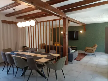 Gîte haut de gamme face à l'abbaye de Noirlac - 5 ch, 5 sdb, clim, terrasse privée - Photo 4