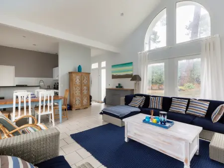 Villa à Biscarrosse avec piscine chauffée et jardin pour 6 personnes - Photo 4