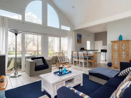 Villa à Biscarrosse avec piscine chauffée et jardin pour 6 personnes - Photo 15