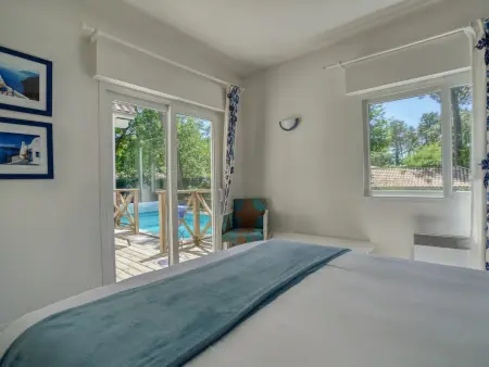 Villa à Biscarrosse avec piscine chauffée et jardin pour 6 personnes - Photo 18