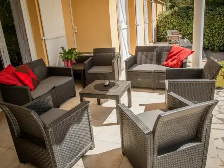 Loustalet Plus, Villa avec climatisation et piscine privée - Photo 15