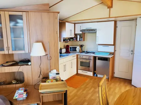 Mobile-home cosy à 200m plage, pour 5 pers. avec terrasse, jardin et équipements complets - Photo 3
