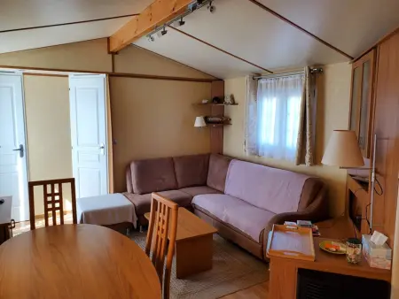 Mobile-home cosy à 200m plage, pour 5 pers. avec terrasse, jardin et équipements complets - Photo 5