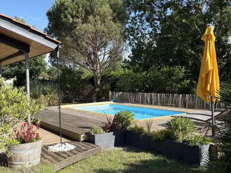 Villa familiale 10 pers. à Biscarrosse avec piscine chauffée, près du lac et des pistes cyclables - Photo 7