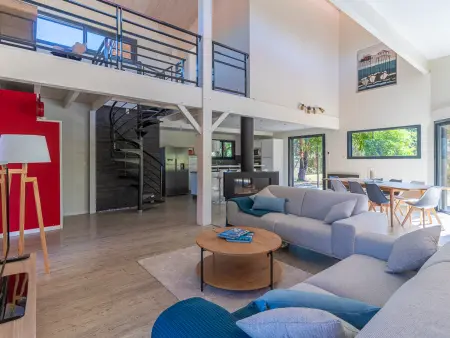 Villa familiale 10 pers. à Biscarrosse avec piscine chauffée, près du lac et des pistes cyclables - Photo 8