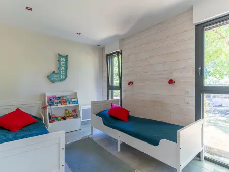 Villa familiale 10 pers. à Biscarrosse avec piscine chauffée, près du lac et des pistes cyclables - Photo 13