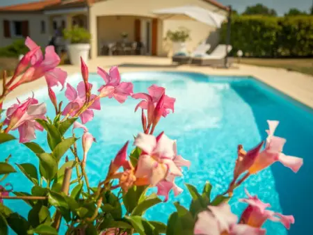 Les Graves, Villa moderne avec piscine et jardin privés - Photo 19