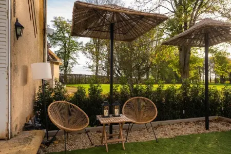 Villa La Belle, Maison de vacances attenante à un château. - Photo 25