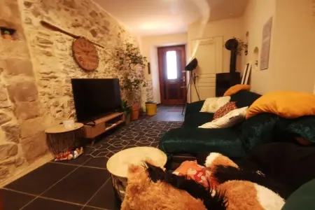 LES VIEILLES PIERRES HOUSE, Belle maison de vacances avec cheminée - Photo 17