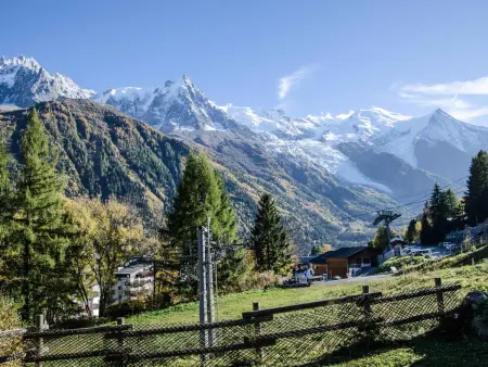 Chalet mitoyen aux pieds des pistes pour 6 pers., animaux admis, à Chamonix - Photo 3