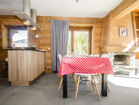 Chalet mitoyen aux pieds des pistes pour 6 pers., animaux admis, à Chamonix - Photo 12