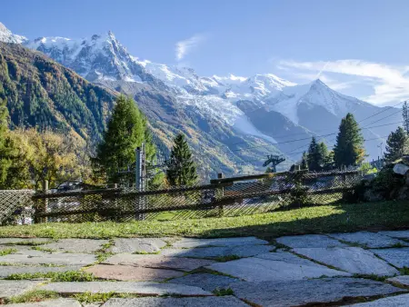 Chalet mitoyen aux pieds des pistes pour 6 pers., animaux admis, à Chamonix - Photo 13