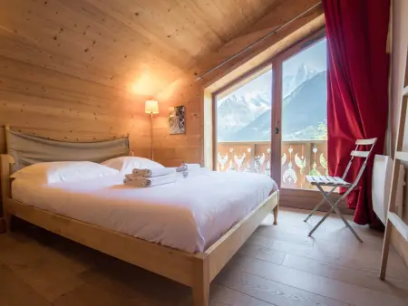 Chalet mitoyen aux pieds des pistes pour 6 pers., animaux admis, à Chamonix - Photo 15