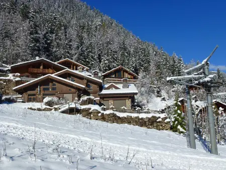Chalet mitoyen aux pieds des pistes pour 6 pers., animaux admis, à Chamonix - Photo 22