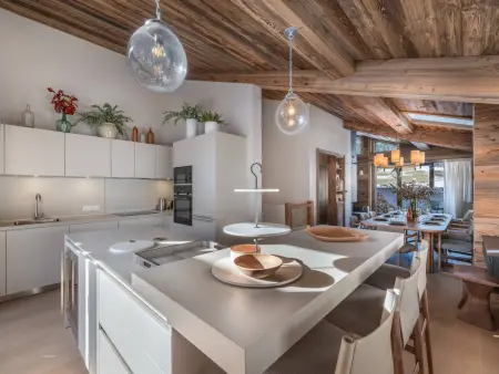 Chalet Familial Megève avec Espace Wellness, Appartement 8 personnes à Megève - Photo 4