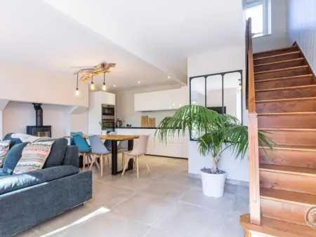 Maison paisible avec jardin clos, proche plage, 3 chambres, poêle à bois, animaux acceptés - Photo 10