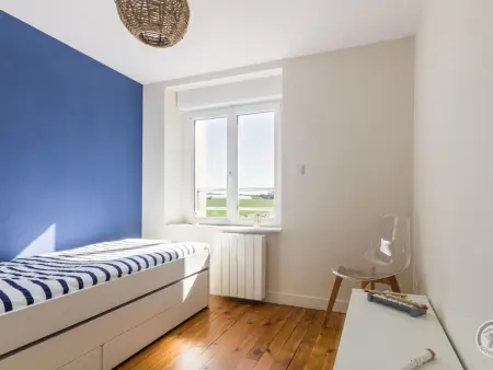 Maison paisible avec jardin clos, proche plage, 3 chambres, poêle à bois, animaux acceptés - Photo 14
