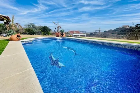 Villa Montes de Málaga, Villa à Malaga, piscine privée et vue mer - Photo 8