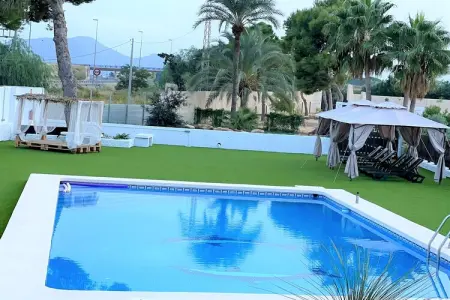 Alojamiento El Bombo I, Belle maison de vacances près de Carthagène avec piscine privée - Photo 6