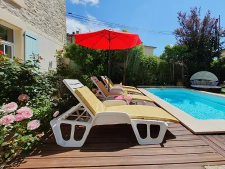 La maison des Vendangeurs 10, Grande maison avec charme et piscine à Olonzac - Photo 3