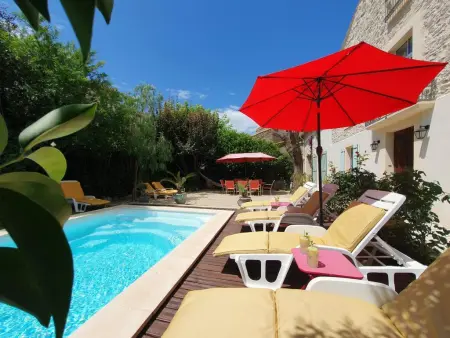 La maison des Vendangeurs 10, Grande maison avec charme et piscine à Olonzac - Photo 20