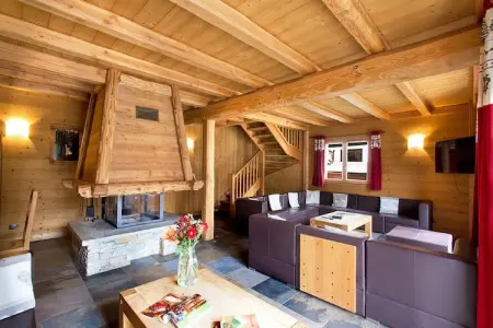 Chalet Le Loup Lodge, Chalet à Les Deux Alpes avec Piscine - Photo 3