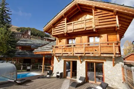 Chalet Le Loup Lodge, Chalet à Les Deux Alpes avec Piscine - Photo 24