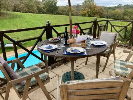 Maison Mayne Haute, Maison de campagne avec piscine privée - Photo 9