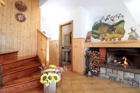 Baita Silana, Maison de vacances caractéristique à Pieve Tesino avec jardin - Photo 16