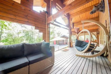 Le Beau Sejour, Chalet à Durbuy près de la Vallée de l'Aventure - Photo 4