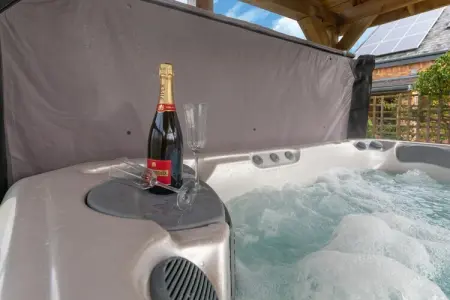 Charmante habitation à Lierneux pour 10 adultes avec Bains à remous, Maison de vacances א Lierneux avec bain moussant - Photo 39