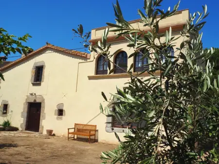Charmante Masia Can Pitu avec Piscine Privée à Santa Cristina d'Aro, Costa Brava - Photo 24