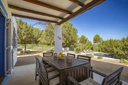 SES SAVINES, Charmante maison de campagne de style ibicenco - Photo 5
