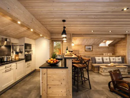 Chalet moderne 5* à Courchevel La Tania - 12 pers, jacuzzi, sauna, skis aux pieds, cheminée, cinéma - Photo 4