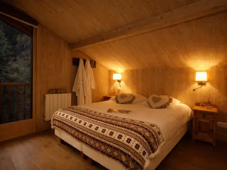 Chalet moderne 5* à Courchevel La Tania - 12 pers, jacuzzi, sauna, skis aux pieds, cheminée, cinéma - Photo 7