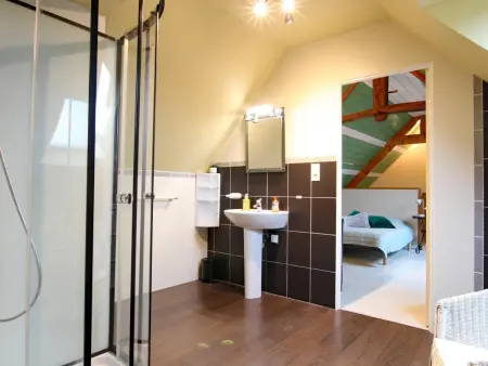 Grande maison familiale avec jardin et WiFi à Cérences - Photo 14