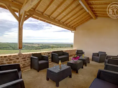 Gîte de luxe avec spa, sauna et piscine, animaux admis - Photo 3