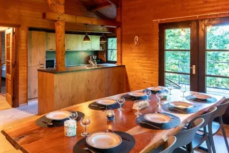 Blue Wood, Chalet dans les bois avec bain nordique - Photo 1