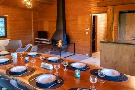 Blue Wood, Chalet dans les bois avec bain nordique - Photo 30