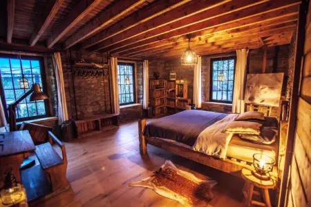Le rustic, Maison de vacances à Bastogne avec bain à remous - Photo 18