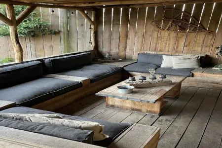 Le rustic, Maison de vacances à Bastogne avec bain à remous - Photo 23