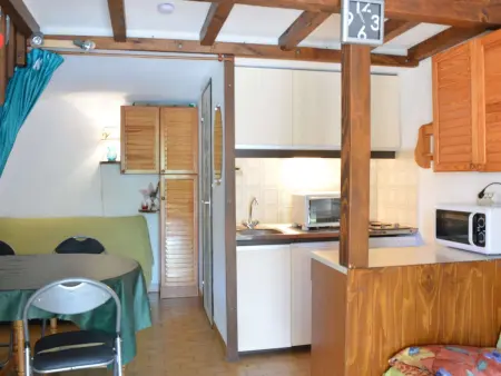 Charmant studio mezzanine pour 4 pers. à 800m de la plage avec piscine et tennis - Photo 6