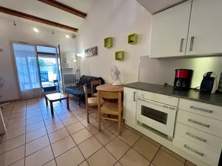 Maison 2 pièces mezzanine, 6 couchages, piscine, parking, terrasse Sud - St Cyprien Plage - Photo 3