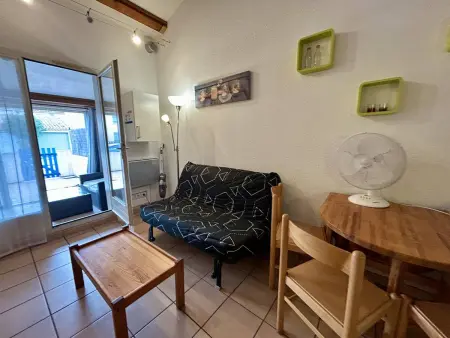 Maison 2 pièces mezzanine, 6 couchages, piscine, parking, terrasse Sud - St Cyprien Plage - Photo 5