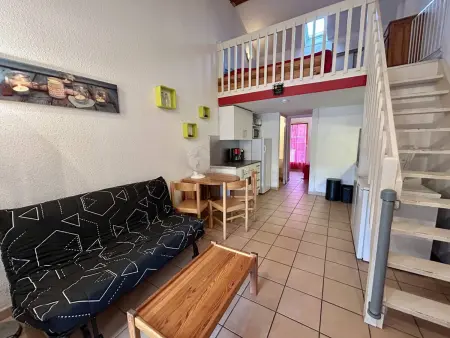 Maison 2 pièces mezzanine, 6 couchages, piscine, parking, terrasse Sud - St Cyprien Plage - Photo 7