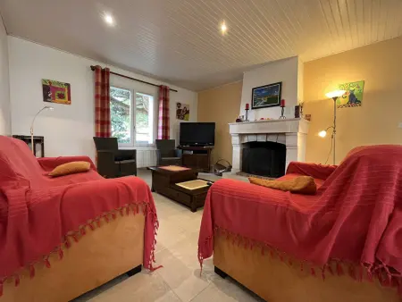 Grande maison familiale calme, 5 pièces, 10 couchages, SPA & jardin, Le Grand-Village-Plage - Photo 4